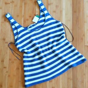 NWT Trina Turk knit sweater tank M